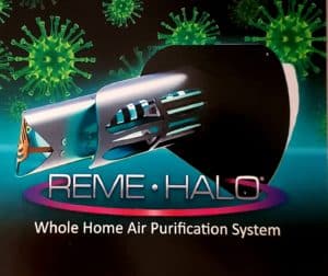 Reme Halo Air Purification System in Periodontist Office